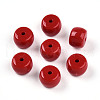 Opaque Acrylic Beads SACR-T017-35F-1