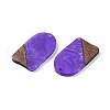 Resin & Wood Pendants WOOD-F015-13D-2