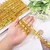 Globleland 14~15 Yards Sparkle Style Purl Polyester Ribbons SRIB-GL0001-01-3