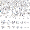 Beebeecraft 700Pcs 7 Styles Diamond Shape Grade AAA Cubic Zirconia Cabochons ZIRC-BBC0002-96-1