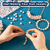  5 Bags 5 Colors Transparent Crackle Glass Beads GLAA-TA0002-05-8