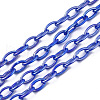Acrylic Opaque Cable Chains X-PACR-N009-001B-1