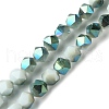 Electroplate Glass Beads Strands EGLA-K061-06A-HP01-1