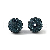 Polymer Clay Rhinestone Beads RB-H284-8MM-229-3
