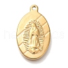 PVD Vacuum Plating 304 Stainless Steel Pendants STAS-P371-084G-1