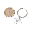 Ocean Theme 304 Stainless Steel Keychains KEYC-JKC01213-5