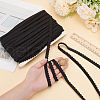 Flat Polyester Wide Elastic Cord OCOR-WH0100-22A-3
