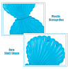 Shell Shape Plastic Candy Storage Box AJEW-WH0472-90A-4