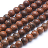 Natural Wood Beads Strands WOOD-P011-06-10mm-2