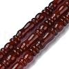 Natural Carnelian(Dyed & Heated) Beads Strands G-C135-B01-01-1