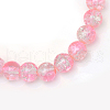 Baking Painted Crackle Glass Beads Strands X-CCG-S001-6mm-02-3
