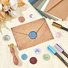 Wax Seal Stamp Set AJEW-WH0517-001-4