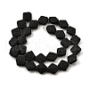 Dyed Natural Lava Rock Beads Strands G-A264-A03-01B-2
