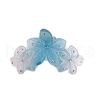 Resin with Rhinestone Claw Hair Clips PW-WG46975-01-1