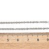 Tarnish Resistant 304 Stainless Steel Cable Chain Necklaces NJEW-E026-04P-3
