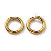 Ion Plating(IP) 304 Stainless Steel Open Jump Rings STAS-M081-02G-04-1