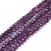 Natural Ruby Beads Strands G-I249-A33-1