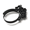 Alloy Open Back Bezel Pendants PALLOY-I223-05EB-2