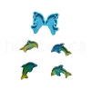 Dolphin Shape Pendant Silicone Molds X-DIY-M034-04-1