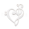 Non-Tarnish 304 Stainless Steel Pendants STAS-E167-01P-1