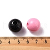 Opaque Acrylic European Beads OACR-I011-05-3
