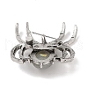 Natural Labradorite Brooches G-A224-01AS-08-2