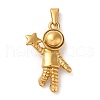 PVD Vacuum Plating 304 Stainless Steel Pendants STAS-M322-21G-1