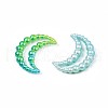 Spray Paint ABS Plastic Cabochons KY-S169-01C-4