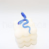 Snake Transparent Glass Cuff Rings FS-WGAA607-01-1