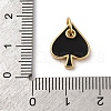 Brass Enamel Charms KK-Q098-25G-A02-3