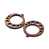 Walnut Wood Laser Cut Pendants WOOD-Q051-05I-2