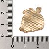 Thanksgiving Day Golden Tone Alloy Enamel Pendants ENAM-M002-02M-G-3