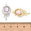 Transparent Resin Pendants PALLOY-P303-08-3