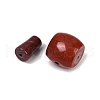 Natural Red Jasper 3 Hole Guru Beads G-F795-F01-01-2