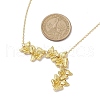 Butterfly Pendant Necklaces NJEW-JN04737-02-3