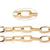 Ion Plating(IP) 304 Stainless Steel Paperclip Chains CHS-F009-02A-G-1
