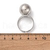 Brass Cuff Rings RJEW-D323-01P-5