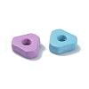 Spray Painted Alloy Beads PALLOY-Q445-11-3