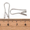 Brass Earring Findings KK-D378-05P-3