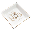 CREATCABIN Porcelain Square Jewelry Holder AJEW-CN0001-06B-1