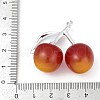 Alloy & Acrylic Pendants PALLOY-S053-01P-F-3