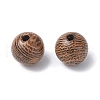 Wood Beads WOOD-I009-01B-07-3