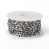 Tarnish Resistant Handmade 304 Stainless Steel Cable Chains CHS-H007-62P-2