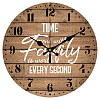 MDF Printed Wall Clock HJEW-WH0058-008-1