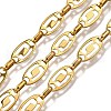 Ion Plating(IP) 304 Stainless Steel Oval Link Chains CHS-S012-25G-1