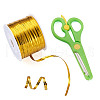 Plastic Wire Twist Ties AJEW-TA0017-16-11