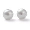 ABS Plastic Imitation Pearl Ball Beads X-MACR-A004-8mm-01-1