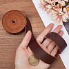 2M Flat AB Grade Cowhide Leather Cord AJEW-WH0479-73G-02-3
