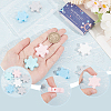 SUNNYCLUE 10Pcs 5 Colors Food Grade Eco-Friendly Silicone Beads SIL-SC0001-92-3