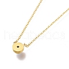 304 Stainless Steel Pendant Necklaces NJEW-I240-23G-3